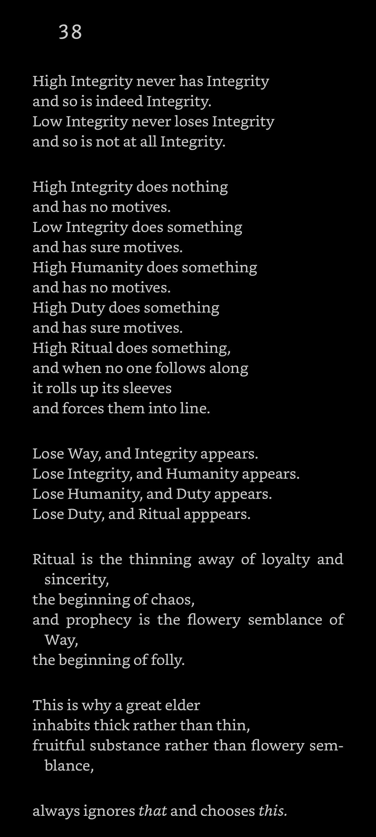 ☯️📜 Tao Te Ching 38