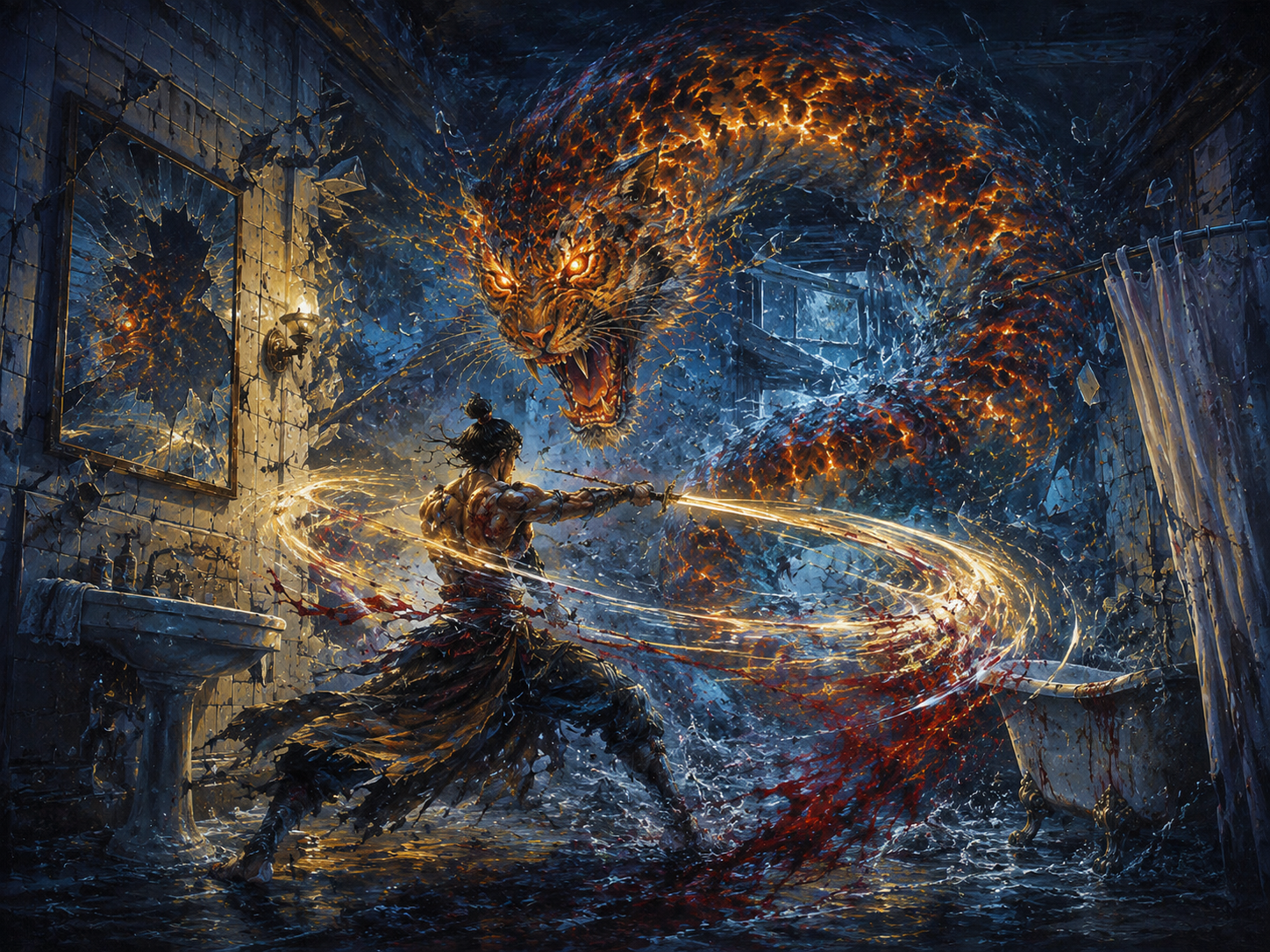 ⚔️🐯🐍 Strike of the Tiger Serpent