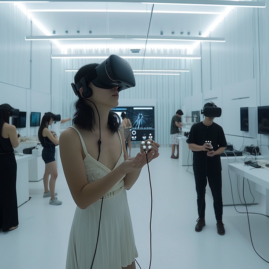 VR researcher in Dreamtime